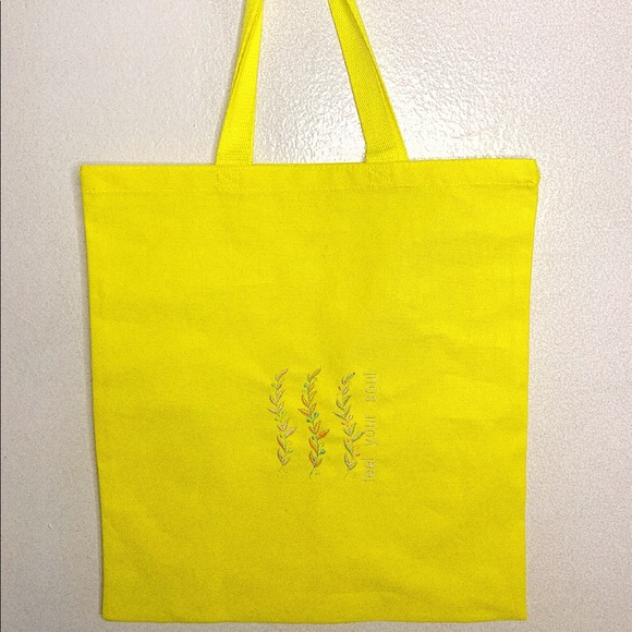 Designed by me “feel your soul” tote bag - Picture 1 of 4